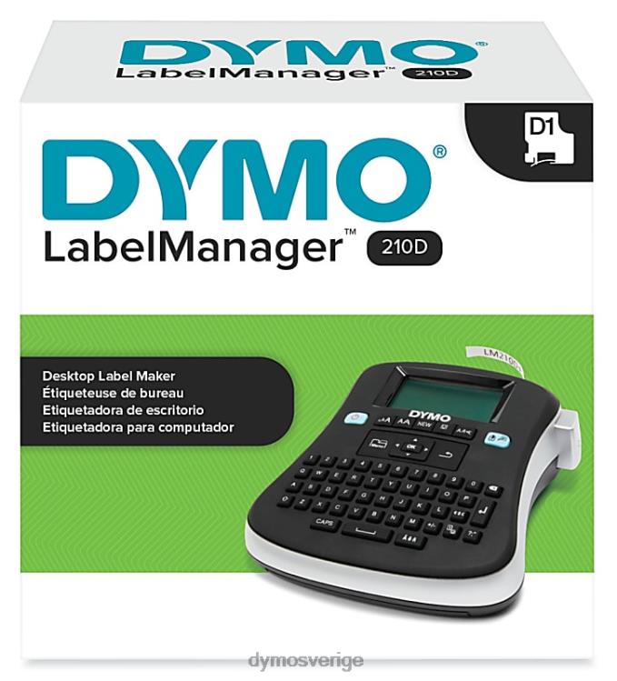 DYMO labelmanager 210d etikettmaskin B4VJ25 labelmanager