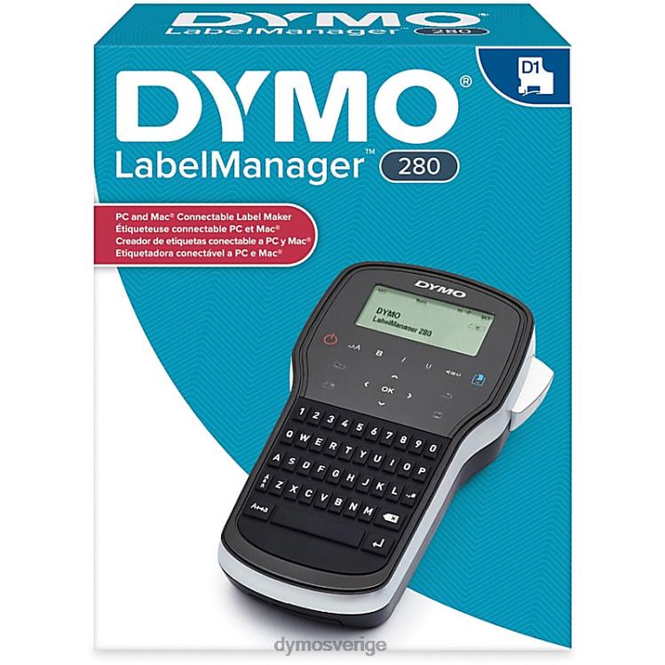 DYMO labelmanager 280 handhållen etikettmaskin B4VJ14 labelmanager