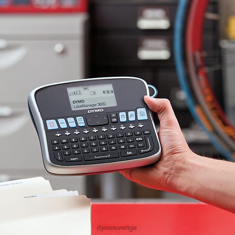 DYMO labelmanager 360d uppladdningsbar bordsetikettmaskin B4VJ15 labelmanager
