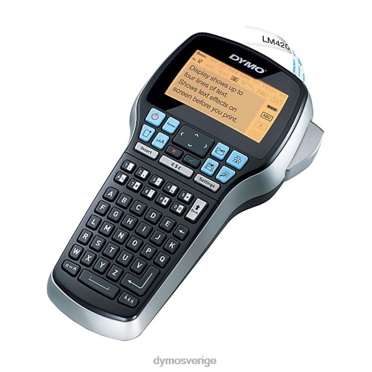 DYMO labelmanager 420p högpresterande bärbar handhållen etikettmaskin B4VJ23 labelmanager