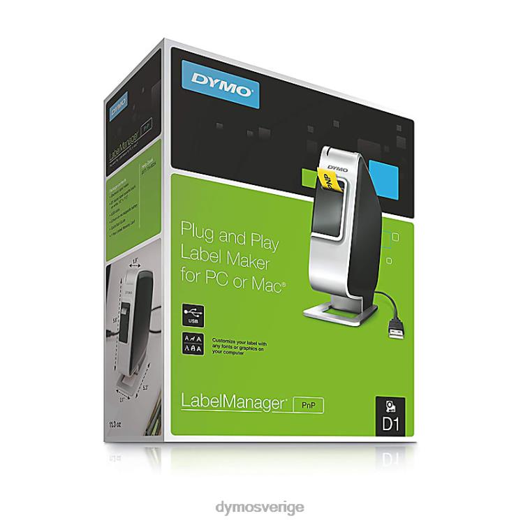 DYMO labelmanager pnp etiketttillverkare B4VJ12 labelmanager