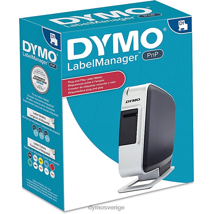 DYMO labelmanager pnp etiketttillverkare B4VJ12 labelmanager