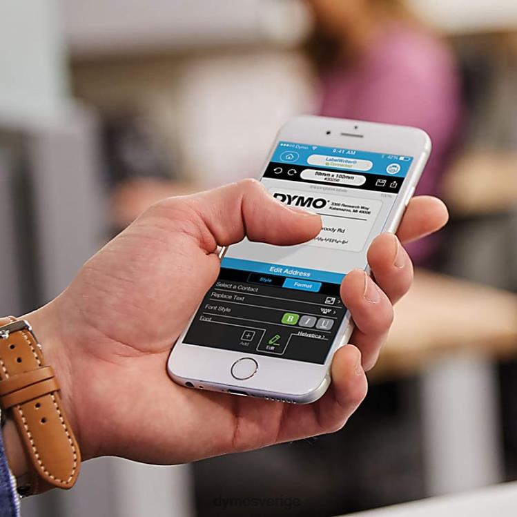 DYMO etikettskrivare trådlös etikettmaskin B4VJ16 etikettmaskin