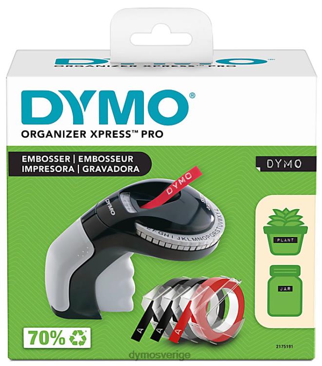 DYMO express pro handhållen embosser B4VJ13 etikettmaskin