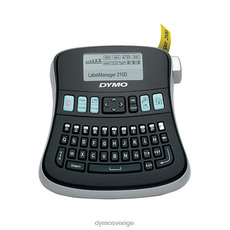 DYMO labelmanager 210d grundläggande etiketttillverkningssats B4VJ26 etikettmaskin
