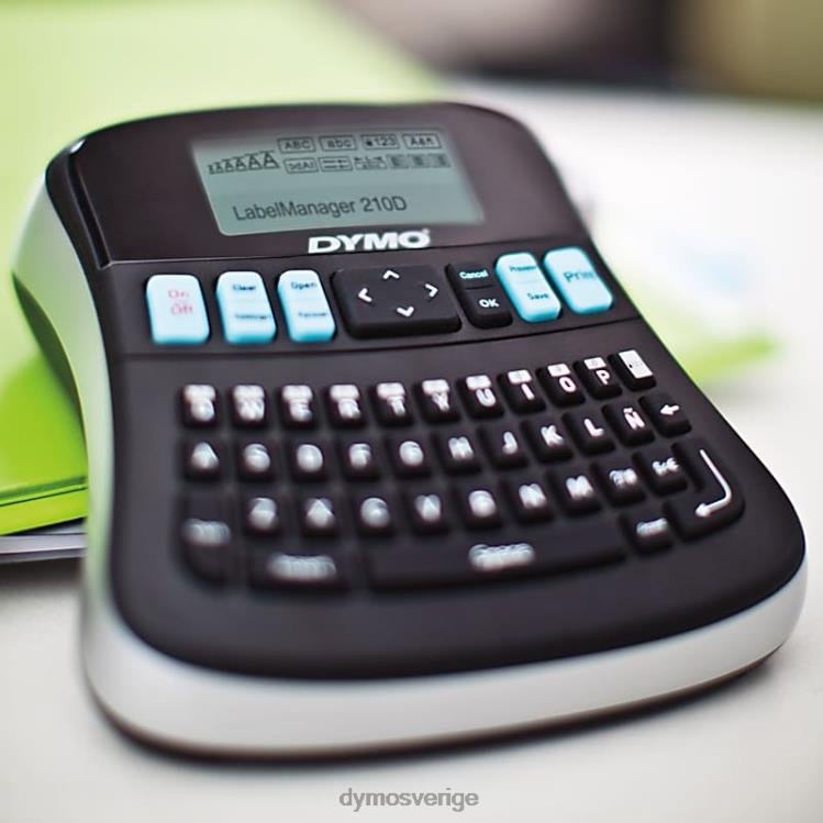 DYMO labelmanager 210d grundläggande etiketttillverkningssats B4VJ26 etikettmaskin