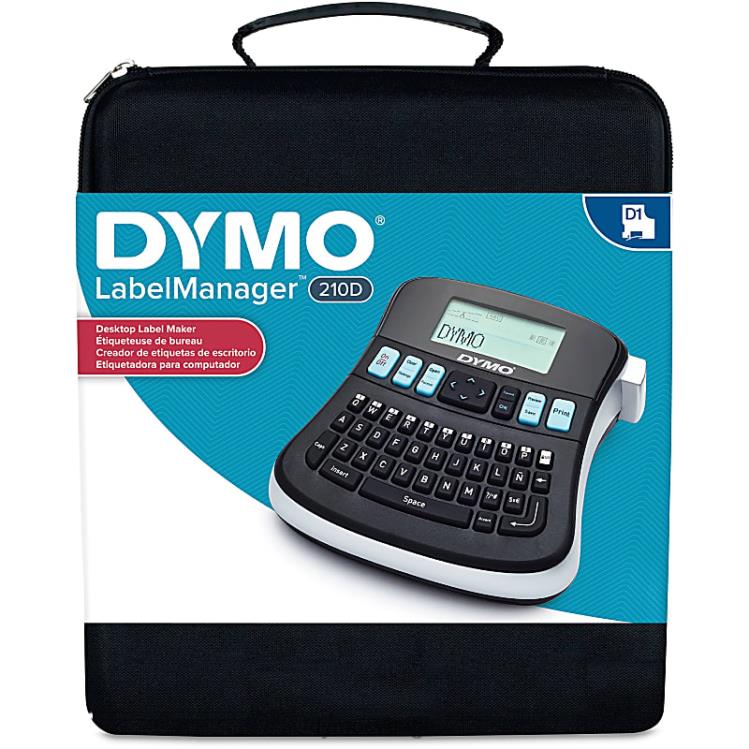 DYMO labelmanager 210d grundläggande etiketttillverkningssats B4VJ26 etikettmaskin