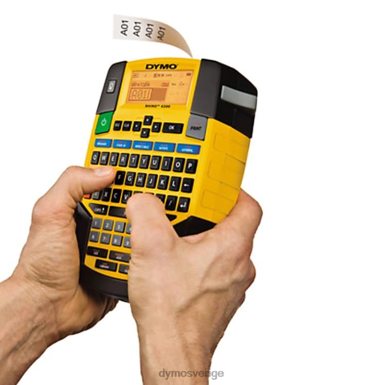 DYMO rhino 4200 mjukt fodral etikettmaskinsats B4VJ22 etikettmaskin