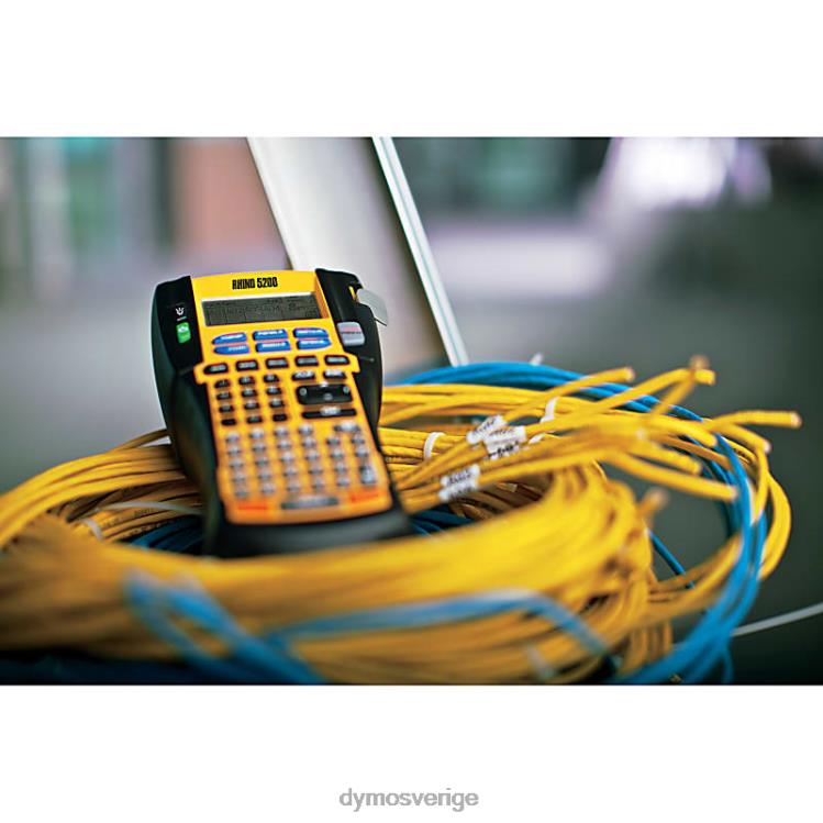 DYMO rhino 5200 industriell handhållen etikettmaskinsats B4VJ24 etikettmaskin