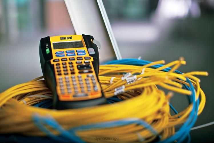 DYMO rhinopro 5200 etikettmaskin för industrin B4VJ21 etikettmaskin