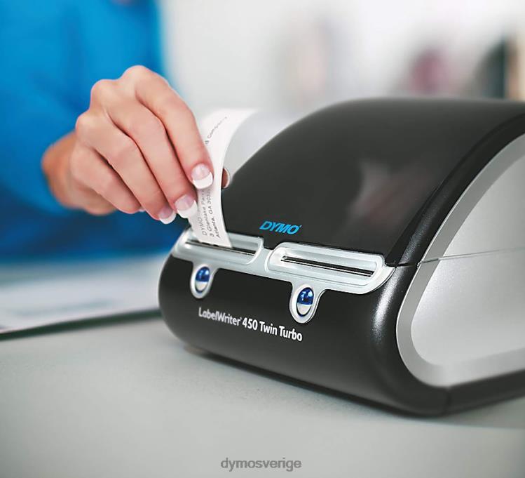 DYMO labelwriter 450 twin turbo etikettskrivare för pc och apple mac B4VJ3 Etikettskrivare