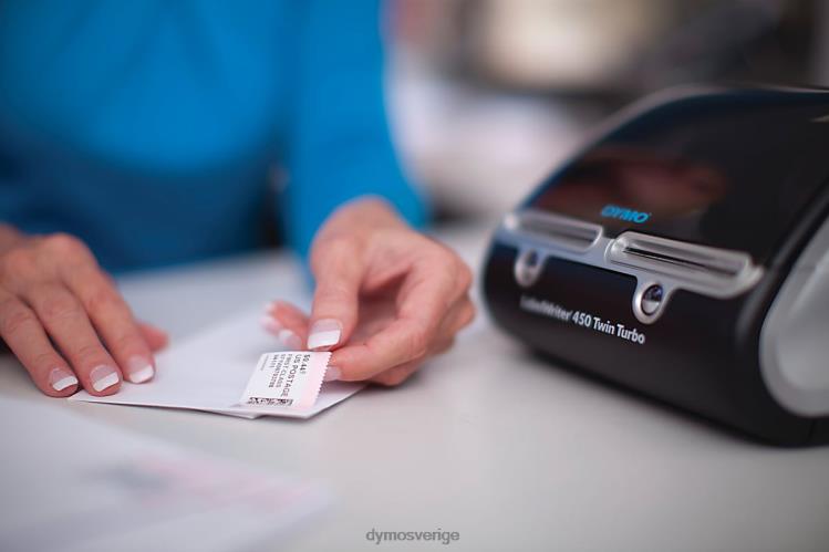 DYMO labelwriter 450 twin turbo etikettskrivare för pc och apple mac B4VJ3 Etikettskrivare